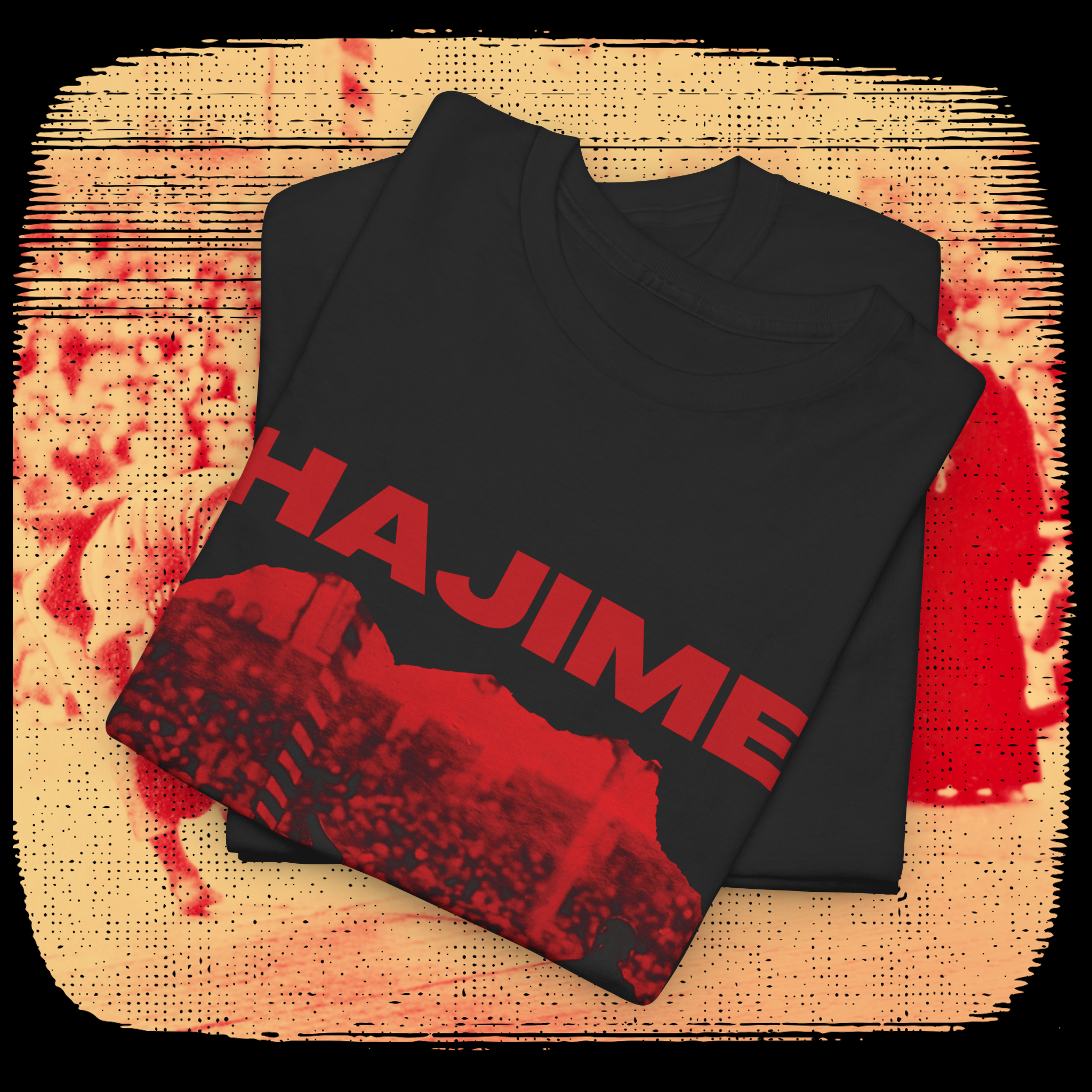 pt.2 white dragon tee — HAJIME grappling co.
